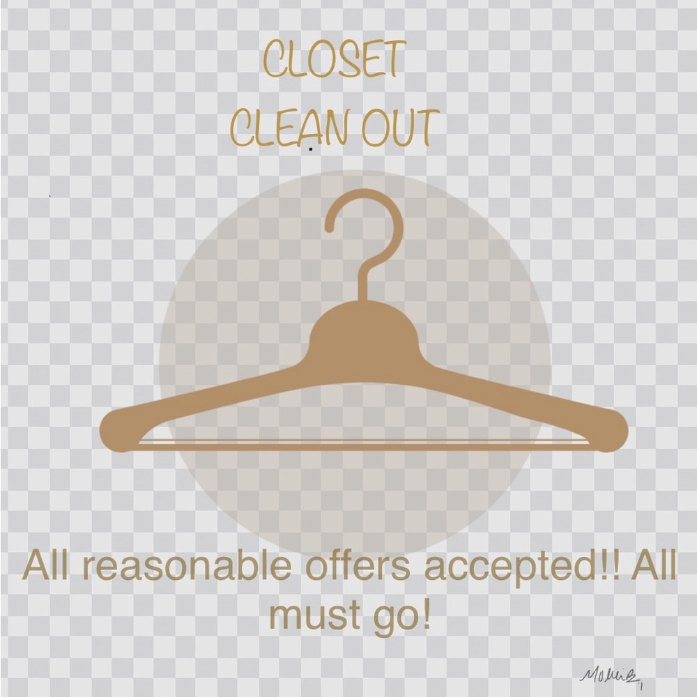 CLOSET CLEAN OUT | ALL REASONABLE OFFERS ACCEPTED😊